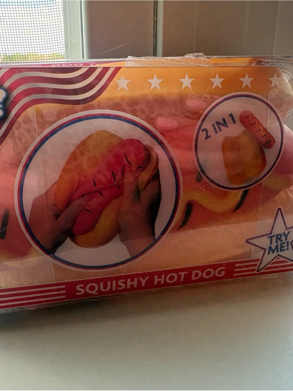 Squishy Hot Dog Toy